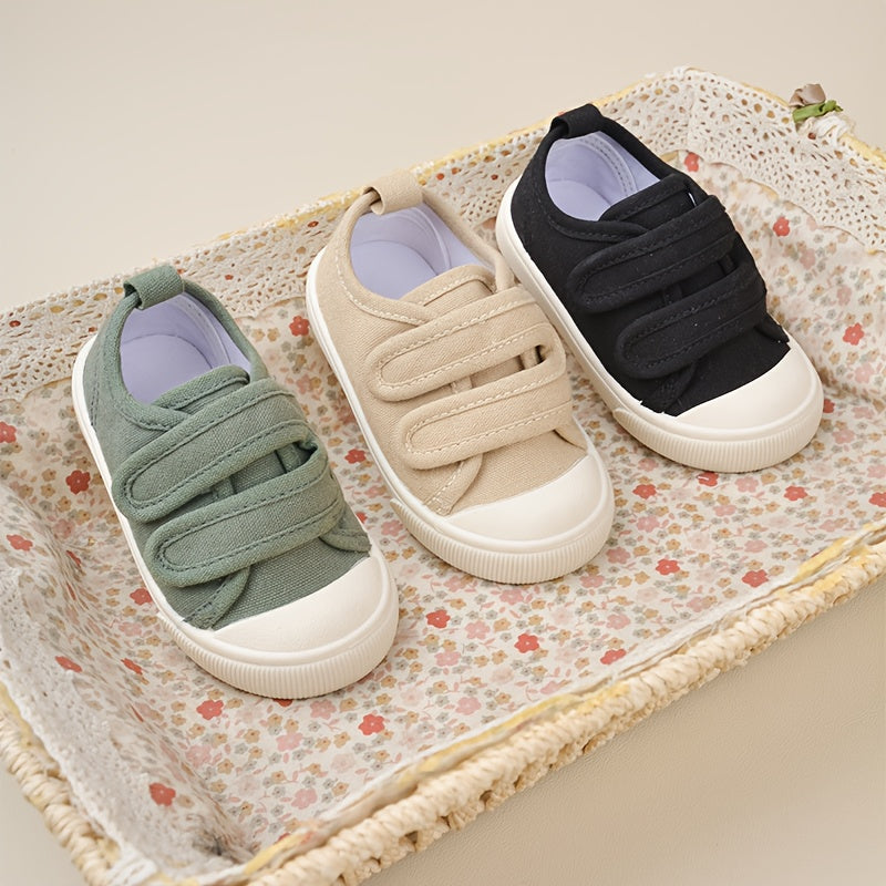 Spring/Autumn New Fashion Easy Toe-Cap Anti-Kick Children'S Canvas Shoes Casual Soft-Sole Baby Pre-Walkers Boys' Children Shoes