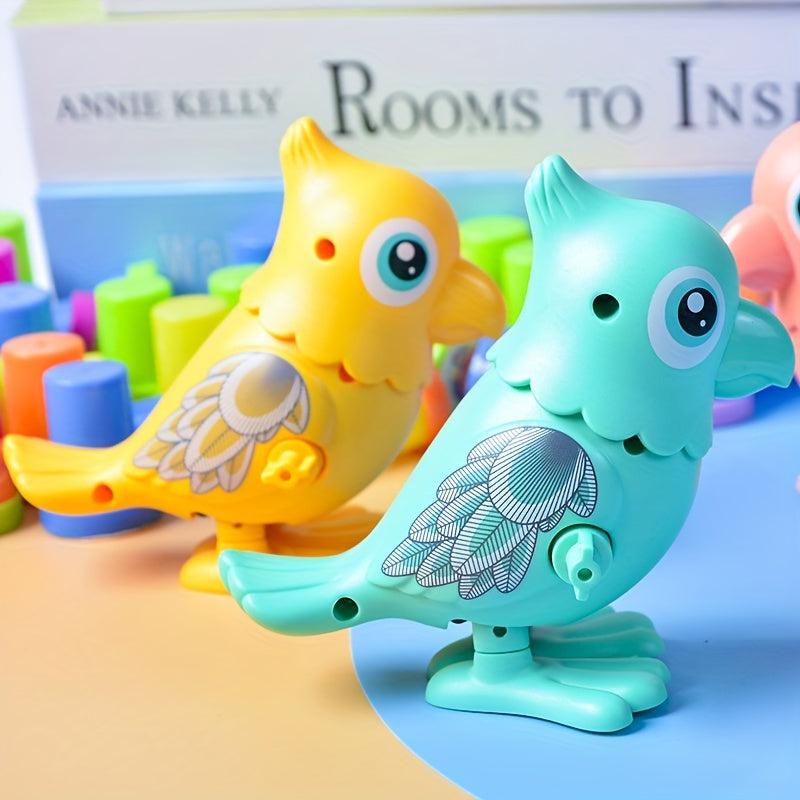 Spring Toys Can Jump Small Animals, Can Be Springed Up, Parrots Can Jump, And They Come In A Variety Of Bright Colors. They Are Interesting And Beautiful Gifts, Random Color