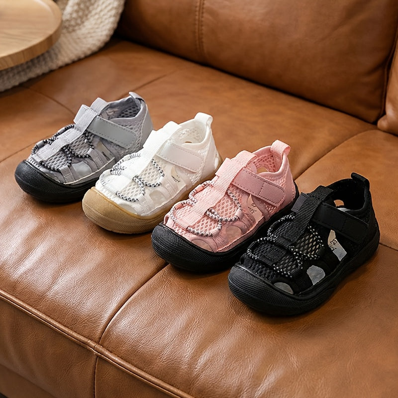 2026 Summer Children's Hollow Mesh Clogs for Boys, Casual Soft-Sole Outdoor Sports Mesh Shoes