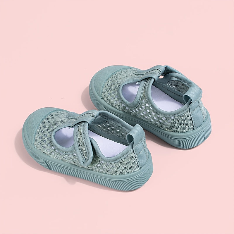 Summer New Breathable Casual Mesh Shoes Hole-Punched Shoes Girls' Hollow Sandals