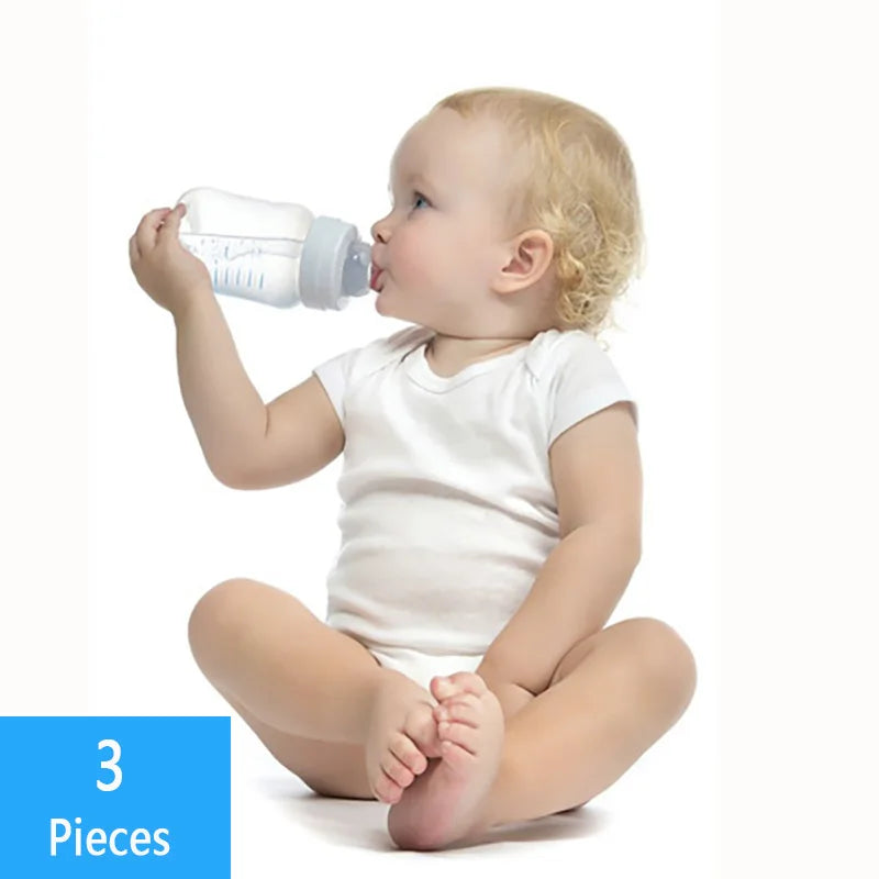 Set 3 Body-uri Bebe din Bumbac 100% – Salopetă Unisex pentru Nou-Născuți și Sugari