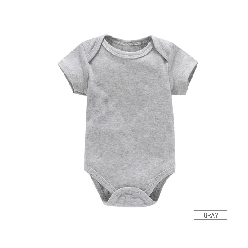 Set 3 Body-uri Bebe din Bumbac 100% – Salopetă Unisex pentru Nou-Născuți și Sugari