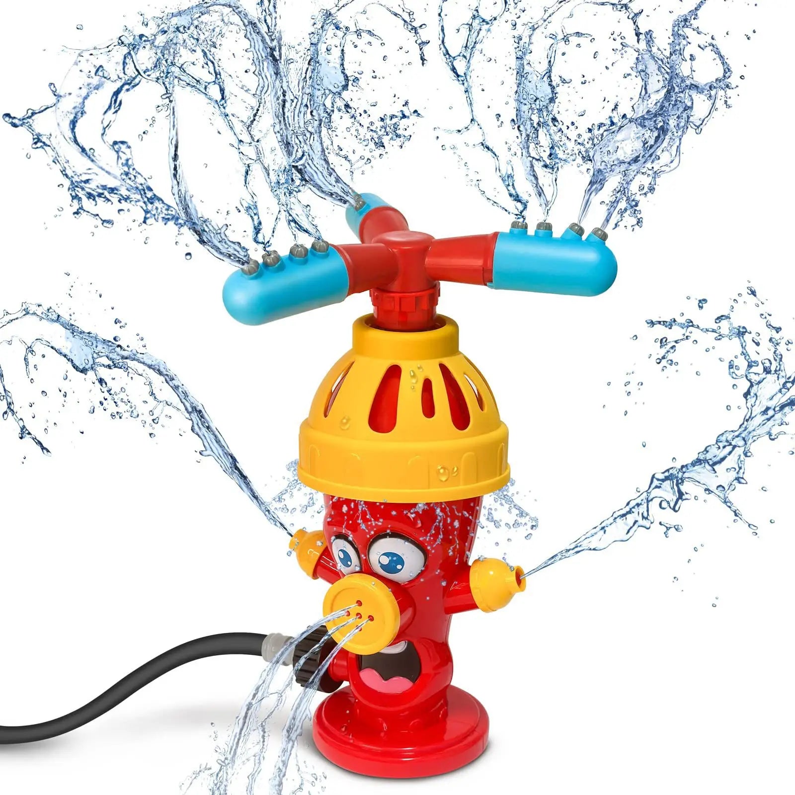 Juguete de Agua con Rociador para Niños – Hidrante, Caracol, Cactus, Pulpo | Juego al Aire Libre