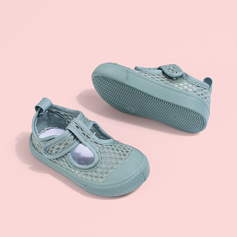 Summer New Breathable Casual Mesh Shoes Hole-Punched Shoes Girls' Hollow Sandals