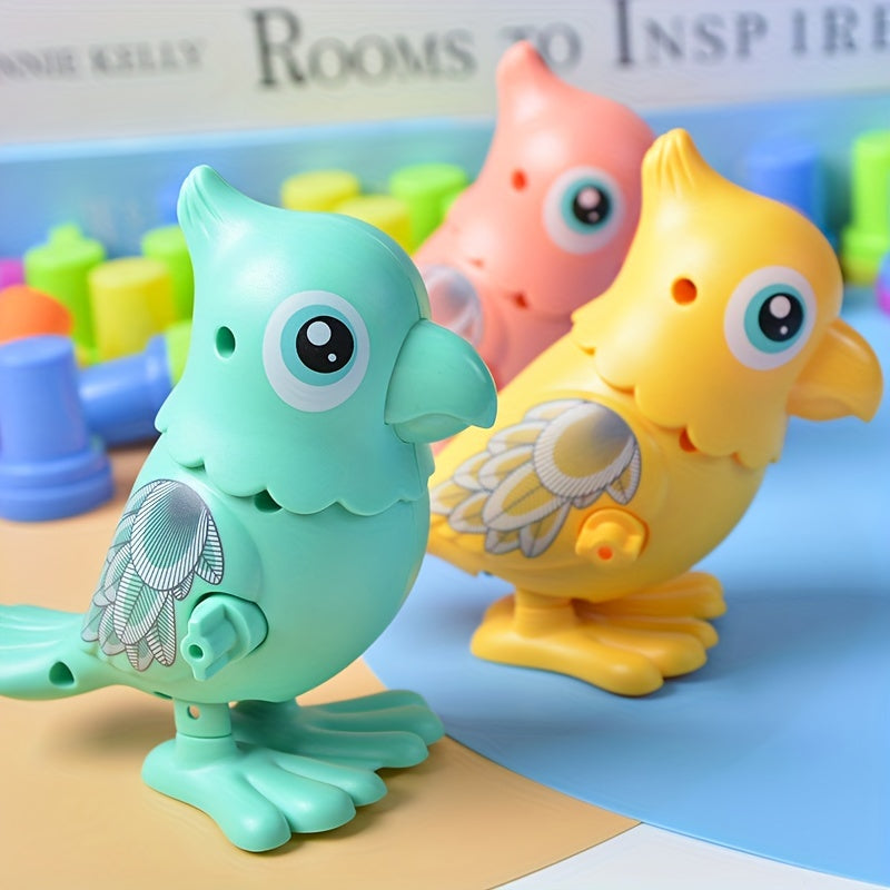 Spring Toys Can Jump Small Animals, Can Be Springed Up, Parrots Can Jump, And They Come In A Variety Of Bright Colors. They Are Interesting And Beautiful Gifts, Random Color