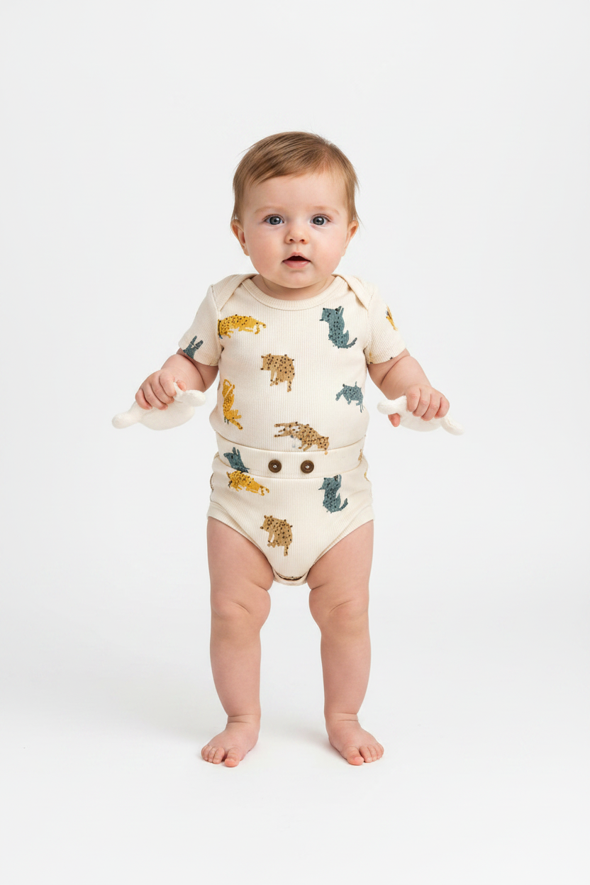 Set Body + Pantaloni Unisex - Outfit Complet